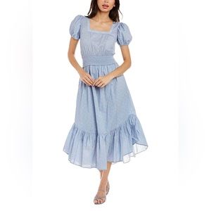 LOVESHACKFANCY Begonia Midi Dress Size Small